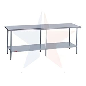 Table Work Stainless Steel 8' x 30"