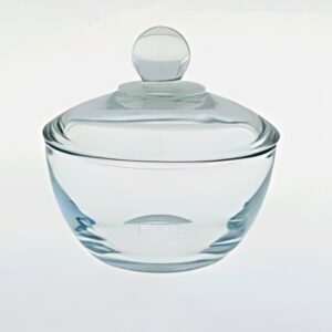 Sugar Bowl Glass Plain