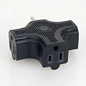 Power Cord Splitter Triple Tap