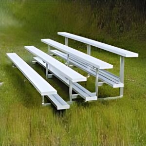 Bleacher Stationary Aluminum | 4 Row (20 People)