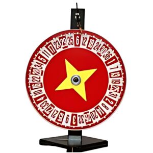 Wheel of Fortune - 30" Round 39" Tall