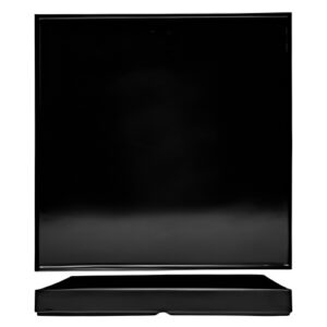 Tray Melamine Black | 13" Square