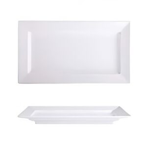 Tray Melamine White | 11"x20" Rectangle