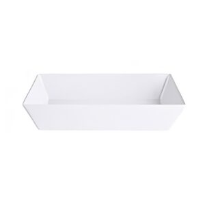Tray Melamine White | 10"x14" Rectangle Deep Dish