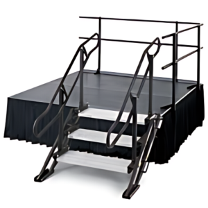 Deluxe Stage Stairs | 30" to 40" (4-Step)