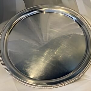 Tray Stainless Polished | 19" Round