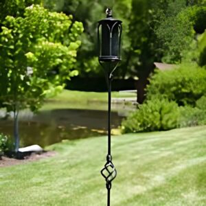Tiki Torch Iron Black