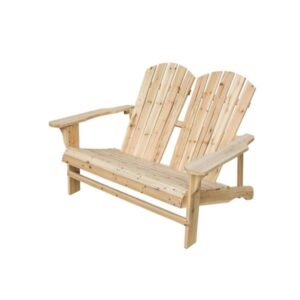 Adirondack Loveseat Natural