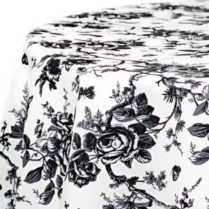 Cottonese Party Toile Black