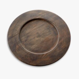 Brooks Grey Wood Charger