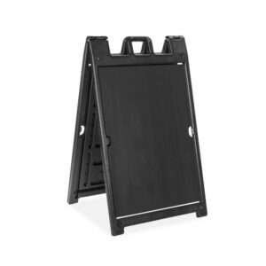 Plastic A Frame Black Display Sign