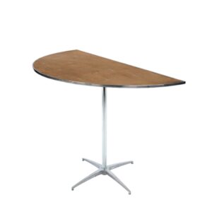 half round pedestal top